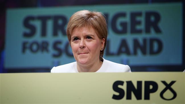 Scotland's leader urges support boost for secession