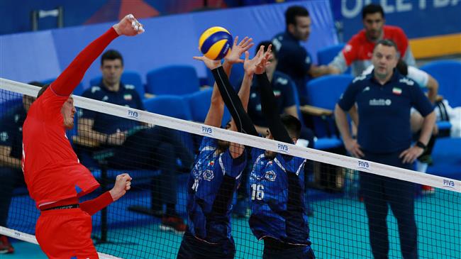Russia downs Iran in FIVB Volleyball Nations League
