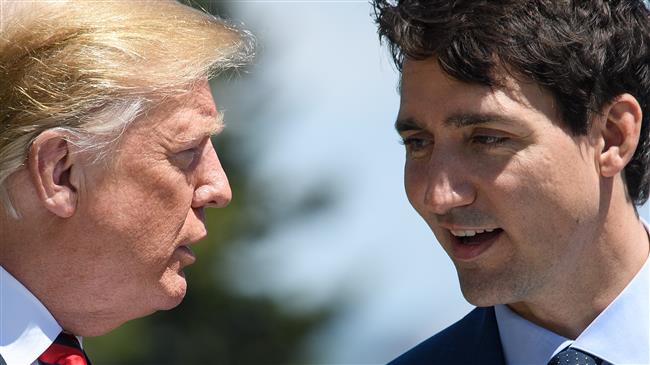 Trump calls Trudeau 'weak,' rejects G7 communique