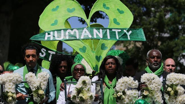 Victims remember Grenfell blaze on tragedy’s anniversary 