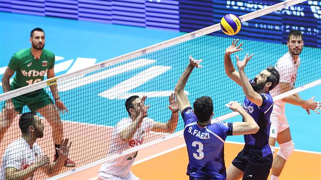 Iran downs Bulgaria in FIVB Volleyball Nations League