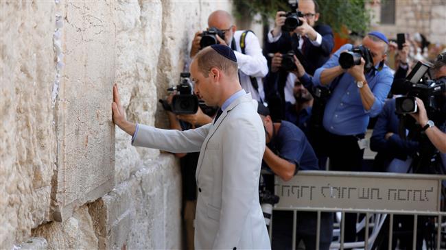 Prince William visits occupied Palestinian territories