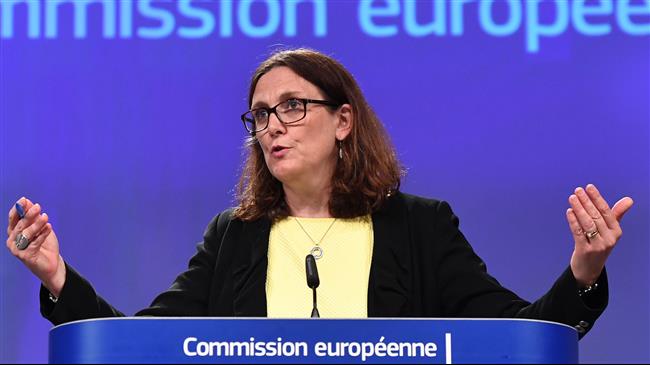 Trump's 'aggressive rhetoric' criticised by EU Commissioner