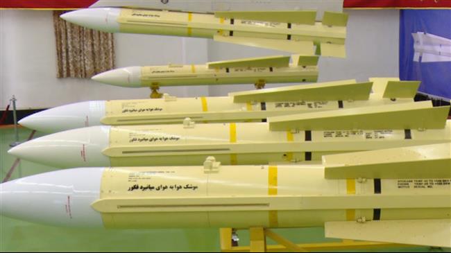  Iran unveils homegrown air-to-air missile