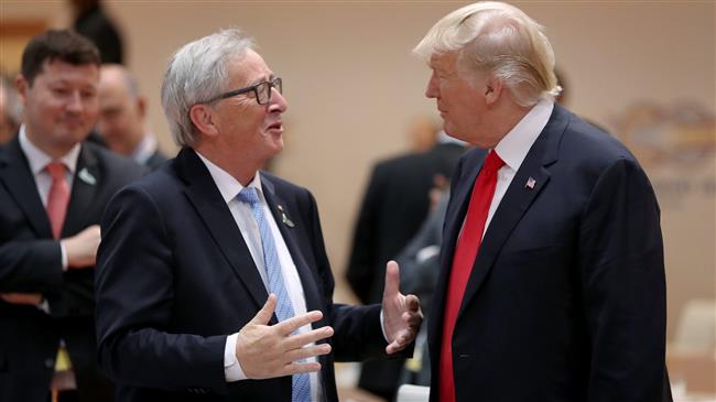 Trump urges EU to drop 'all trade barriers'