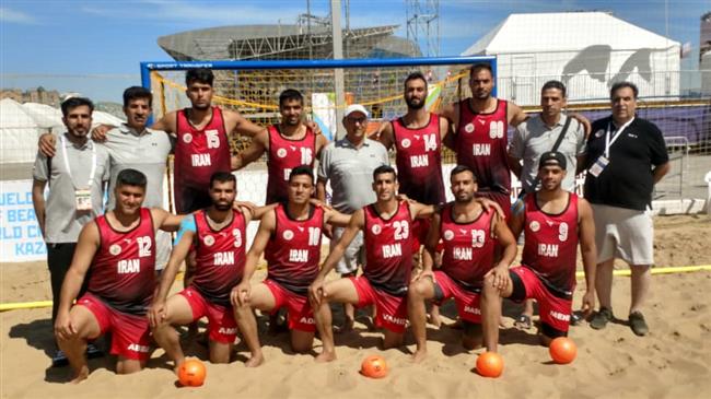 Iran routs Vietnam in Beach Handball World C’ships
