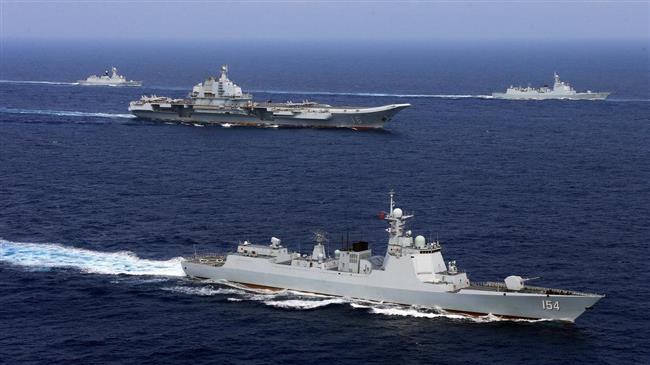 China begins naval drill near Taiwan, warns US aircraft