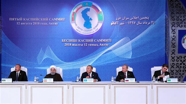 Caspian states sign landmark legal status convention