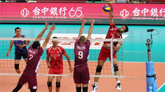 Iran vice champion in 2018 Asian Volleyball Cup 
