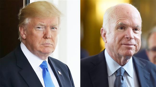 Whoever smears McCain 'deserves whipping,' Trump told