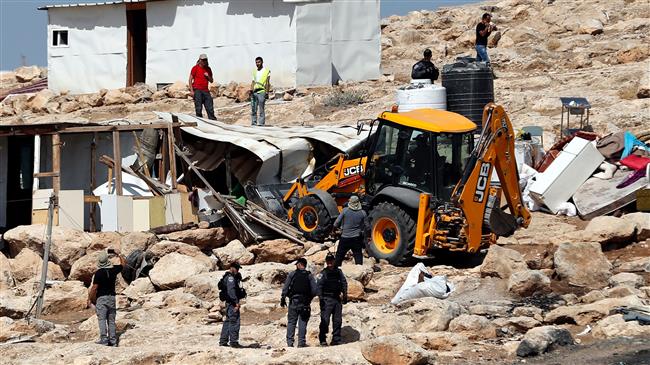 'Israel demolishes homes based on law of occupation'