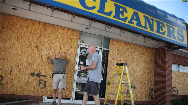 Hurricane Florence set for 'direct hit' on US east coast