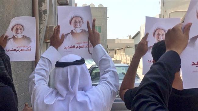 Bahrainis express solidarity with Sheikh Qassim
