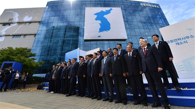 Two Koreas open liaison office in North Korea 