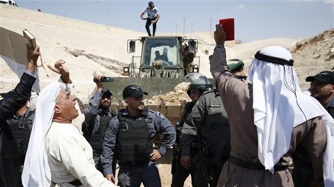 'Israel demolition of West Bank village against intl. law'