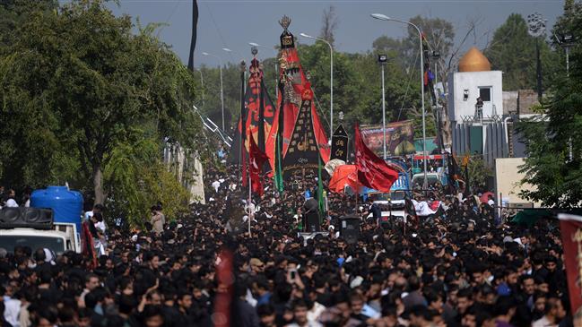 Palestinians remembered during Pakistan's Tasu'a rituals 