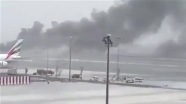 L'aéroport international de Dubaï frappé