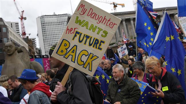 Mass rally held in Birmingham against Brexit