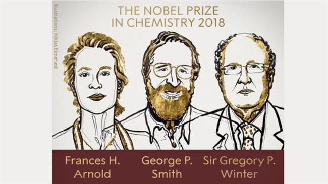 Briton, two Americans win 2018 Nobel Chemistry Prize