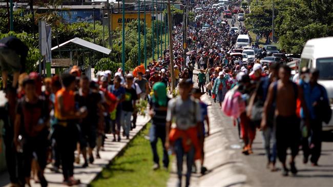 US to cut aid to countries overrun by immigrant caravan