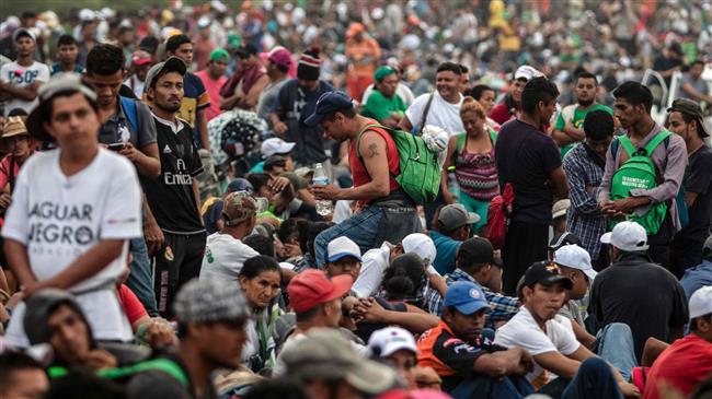 Migrant caravan heading north in Mexico despite pressure