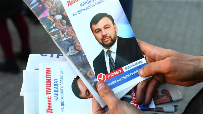 Ethnic Russians holding elections in eastern Ukraine