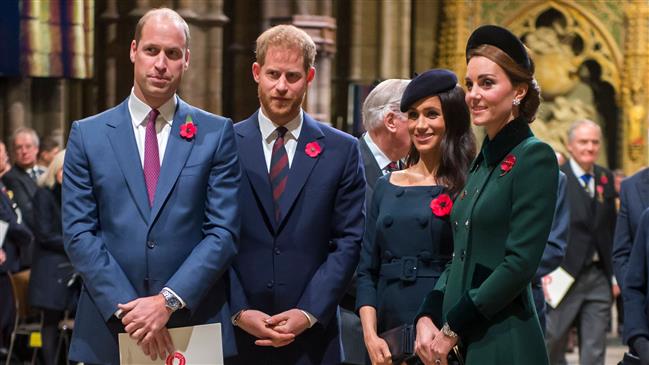 Tensions grow as British royals part company