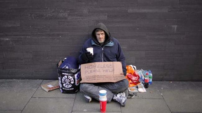 Homelessness in UK spikes