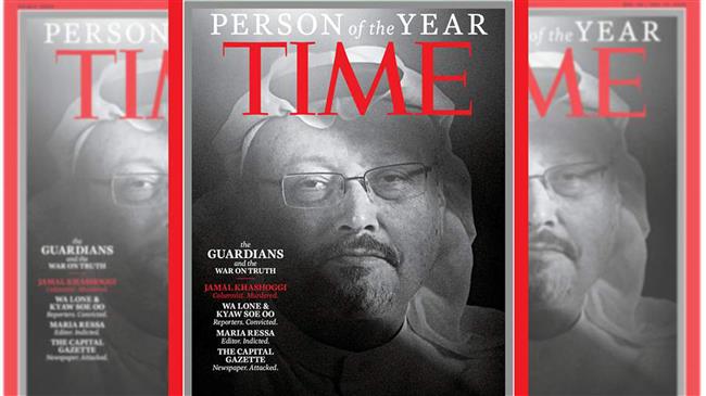 Khashoggi named TIME Person of the Year