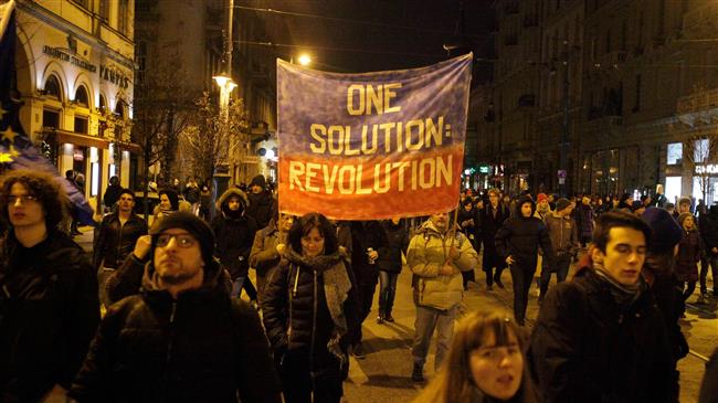 Hungary: Anti-government protests held for 3rd night 