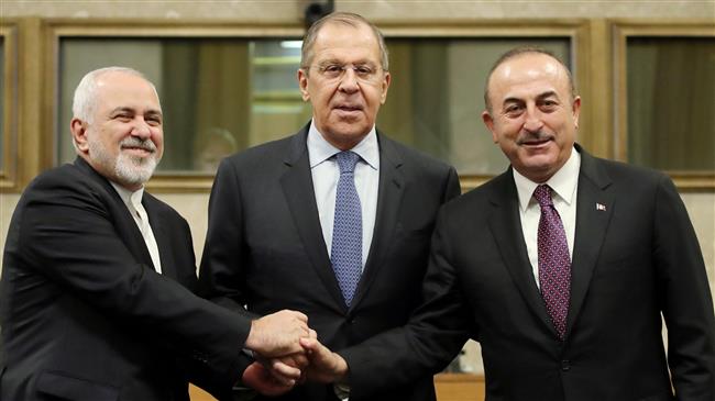 Iran, Russia, Turkey back new Syria constitution body