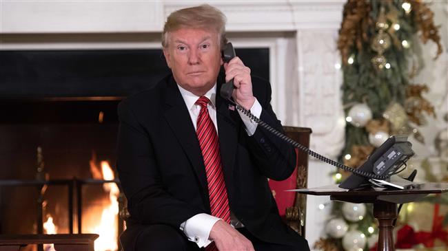 Trump bashed for asking girl if she believes in Santa
