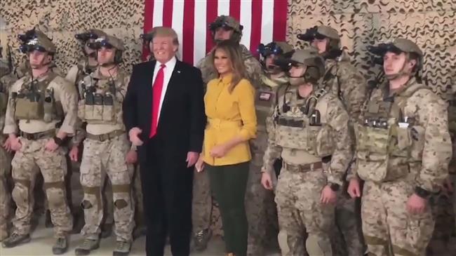 Baghdad blasts Trump’s secret visit to Iraq