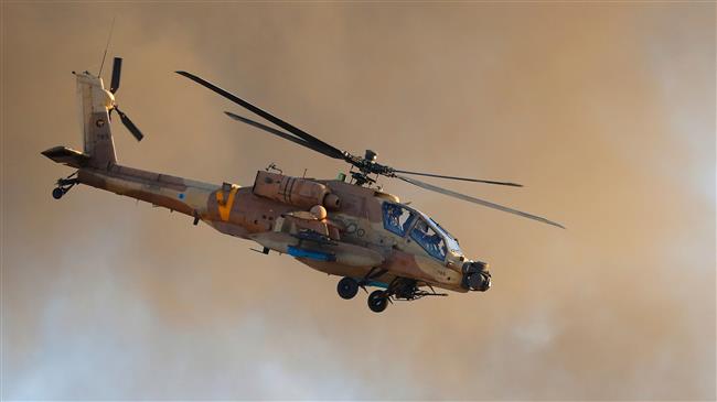 Israeli choppers strike Hamas posts in Gaza Strip