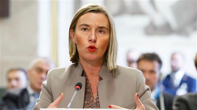 US cannot dictate Iran trade policy to EU: Mogherini