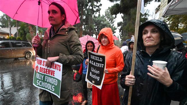 Over 30,000 Los Angeles teachers strike over wages
