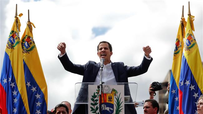 Venezuela's Guaido declares self acting president