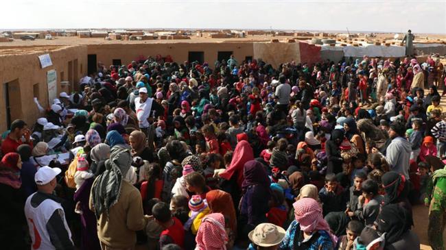 Two humanitarian corridors opened in Syria's Rukban