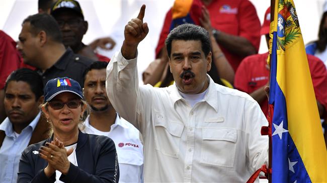 Venezuela's Maduro thanks military for defeating 'coup'