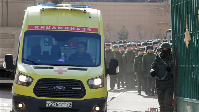 Saint Petersburg military academy explosion injures 3
