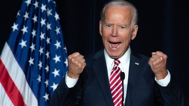  Biden tops list of Democratic presidential contenders 