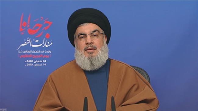 IRGC blacklisting proves US failure in Mideast: Nasrallah