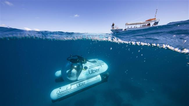 'ScUber' launches submarine trips to Great Barrier Reef