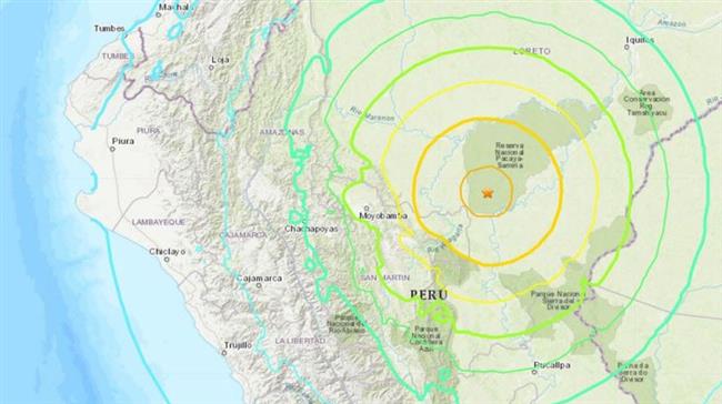 Strong 8.0-magnitude quake hits Peru, one dead