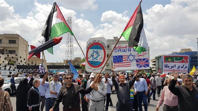 Quds Day rallies in pictures 