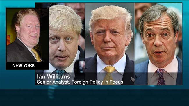 ‘Trump, Johnson and Farage trying to look trumpery’