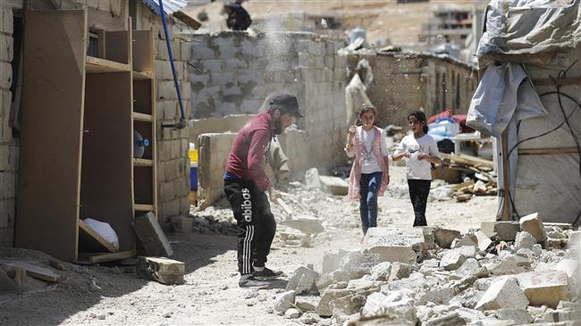 Lebanon demolishes Syrian refugee homes: Aid groups