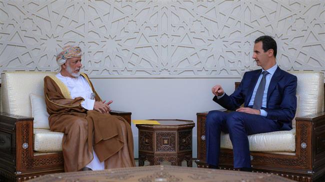 Oman FM meets Assad in Syria for high-level talks