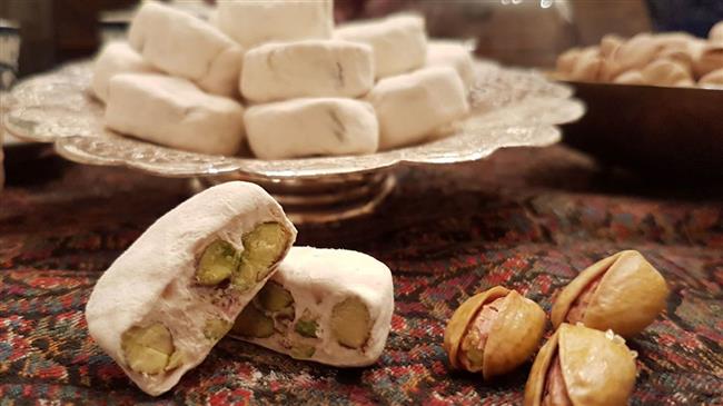 Depressed pistachio helping Iranian candy business