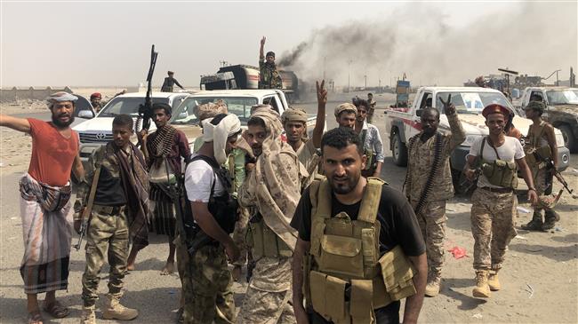 ‘UAE jets bomb Saudi-backed militants in Yemen’s Aden’